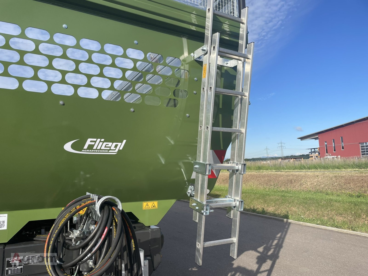 New Farm tipping trailer/ Dumper Fliegl TMK 264 FOX: picture 9