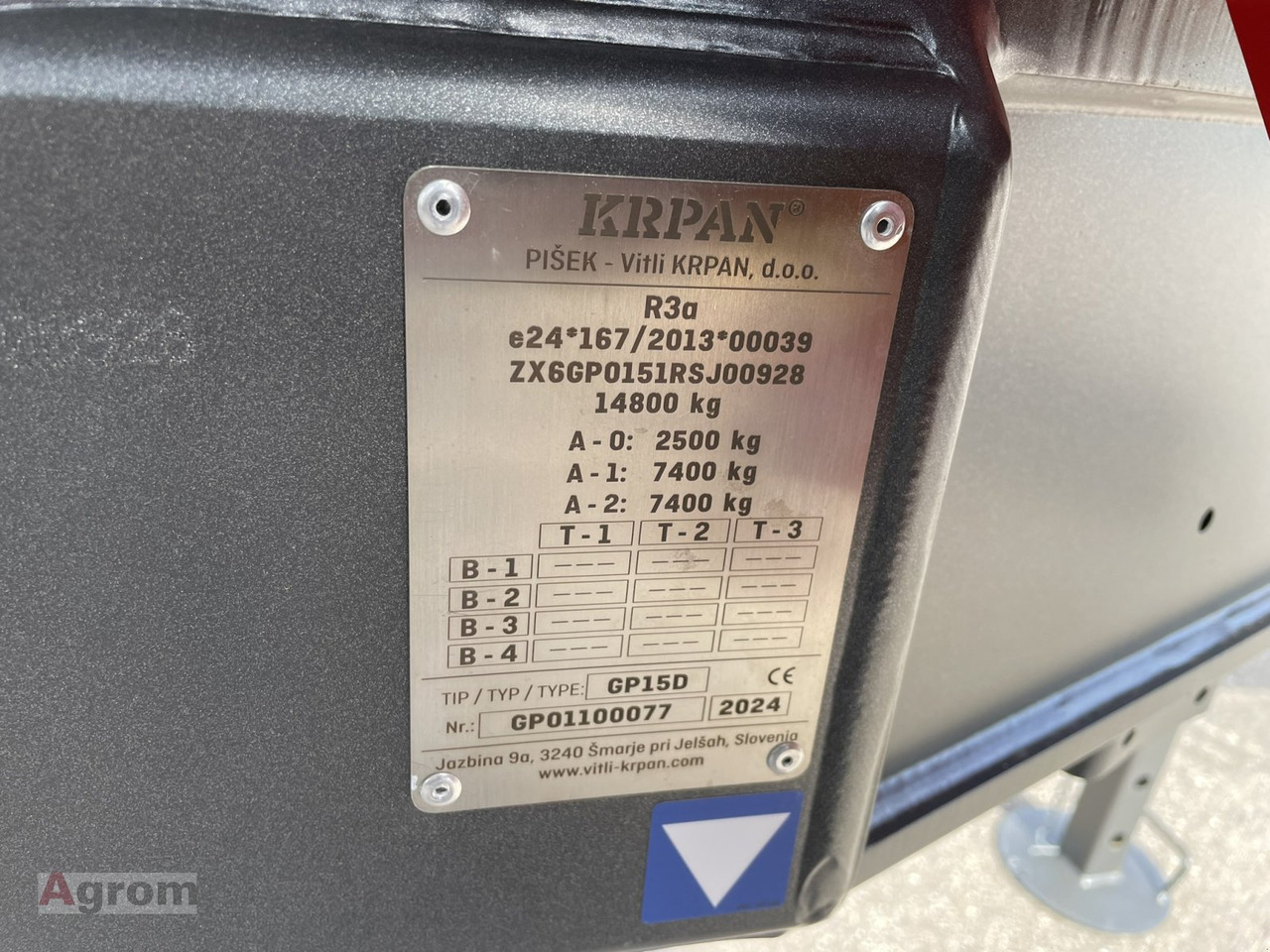 New Forestry trailer Krpan GP 15 D + Kran 7,4 K: picture 12