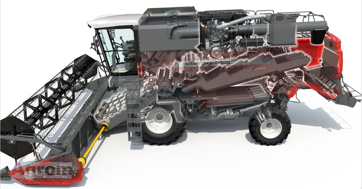 Massey Ferguson 7344 Activa - Combine harvester: picture 3 Massey Ferguson 7344 Activa - Combine harvester: picture 3