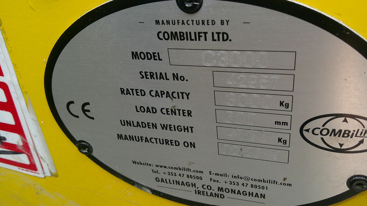 COMBILIFT C3000 CABIN - Side loader: picture 2 COMBILIFT C3000 CABIN - Side loader: picture 2