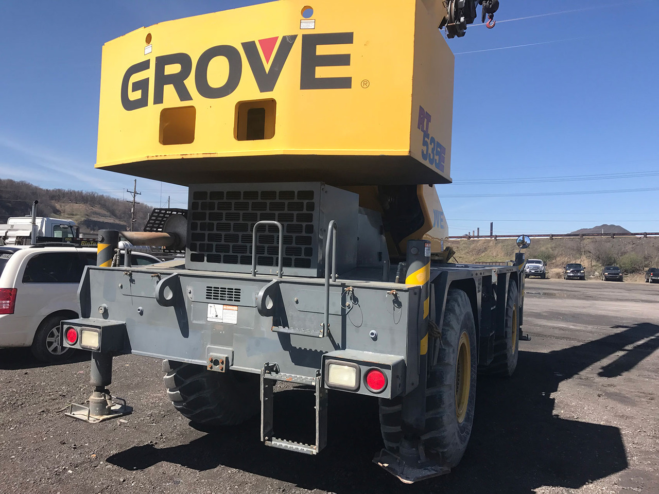 Rough terrain crane Grove RT535E: picture 7