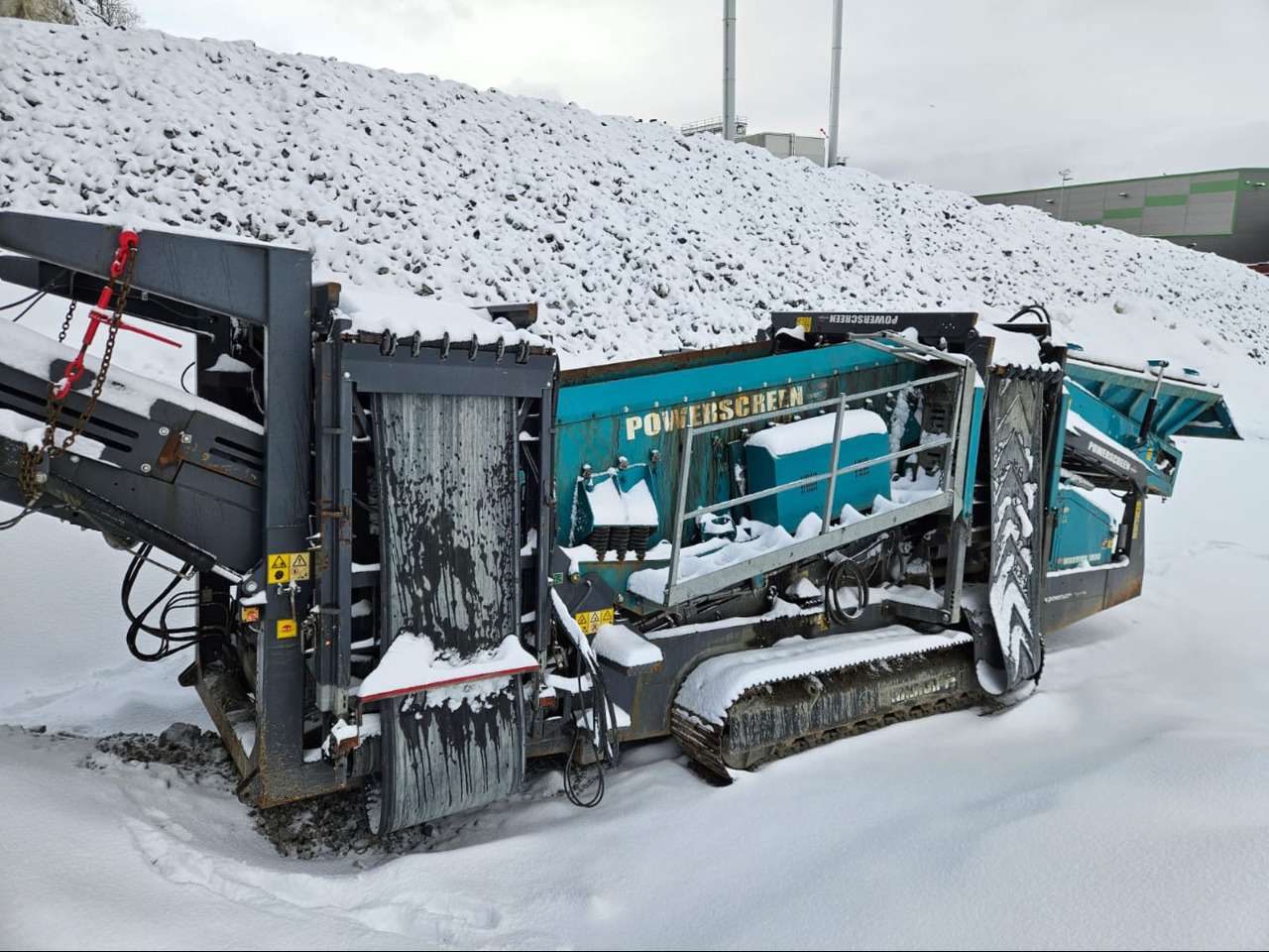 Powerscreen Warrior 1800 - Screener: picture 5 Powerscreen Warrior 1800 - Screener: picture 5