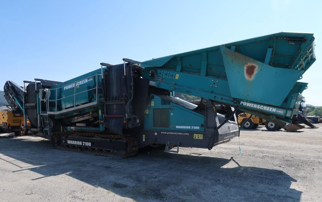 Powerscreen Warrior 2100 Triple Shaft - Screener: picture 3 Powerscreen Warrior 2100 Triple Shaft - Screener: picture 3