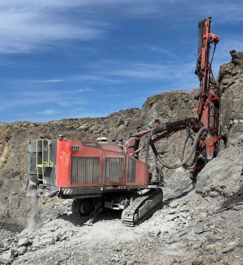 Sandvik DX800 - Drilling rig: picture 1 Sandvik DX800 - Drilling rig: picture 1