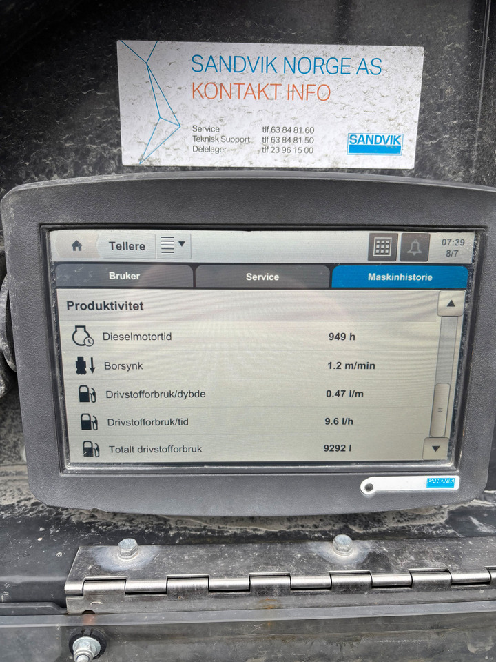 Drilling rig Sandvik Dino DC420Ri S5: picture 7 Drilling rig Sandvik Dino DC420Ri S5: picture 7