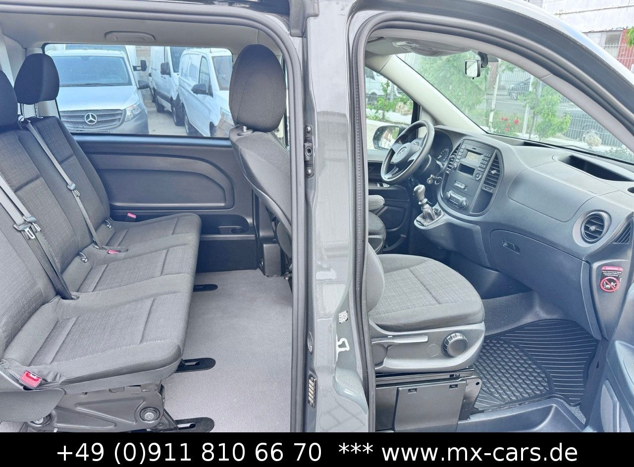 Passenger van Mercedes-Benz Vito 114 extralang Doka Mixto Klima AHK 5 Sitze: picture 18