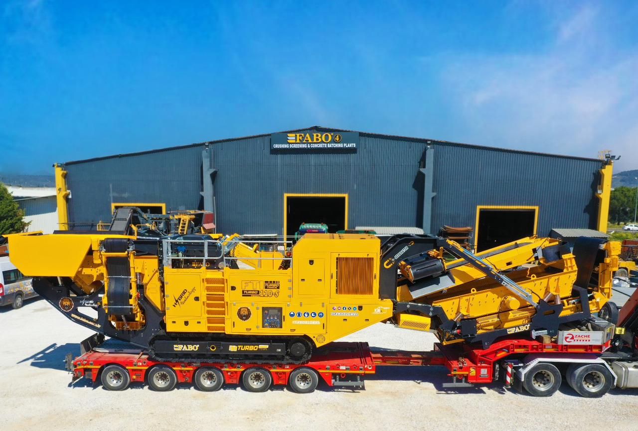 FABO FTI-110s Tracked Impact Crusher - Mobile crusher: picture 1 FABO FTI-110s Tracked Impact Crusher - Mobile crusher: picture 1