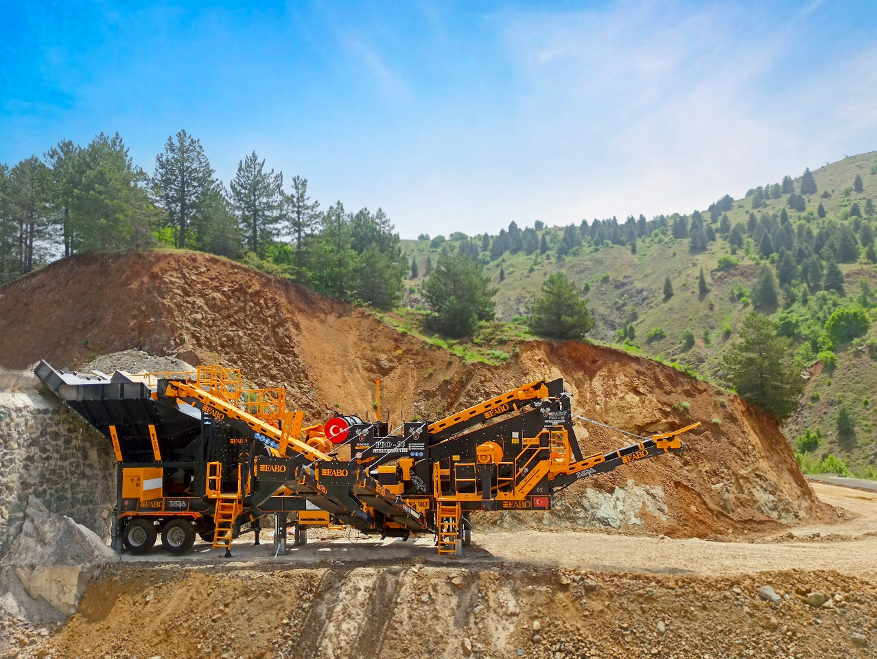 FABO Mining machinery-crushing plant - Mining machinery: picture 1 FABO Mining machinery-crushing plant - Mining machinery: picture 1
