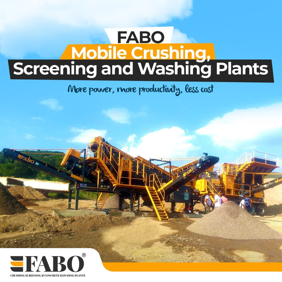 New Mobile crusher FABO Mobile crusher: picture 13