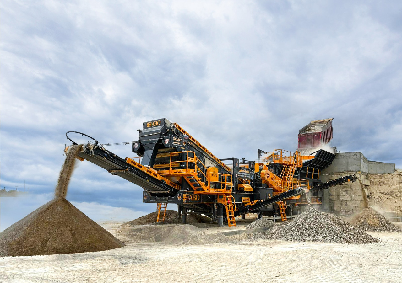 FABO PRO-150 MOBILE CRUSHING & SCREENING PLANT - Mobile crusher: picture 1 FABO PRO-150 MOBILE CRUSHING & SCREENING PLANT - Mobile crusher: picture 1