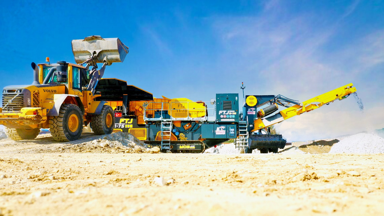 New Crusher FABO crawler crusher: picture 19 New Crusher FABO crawler crusher: picture 19