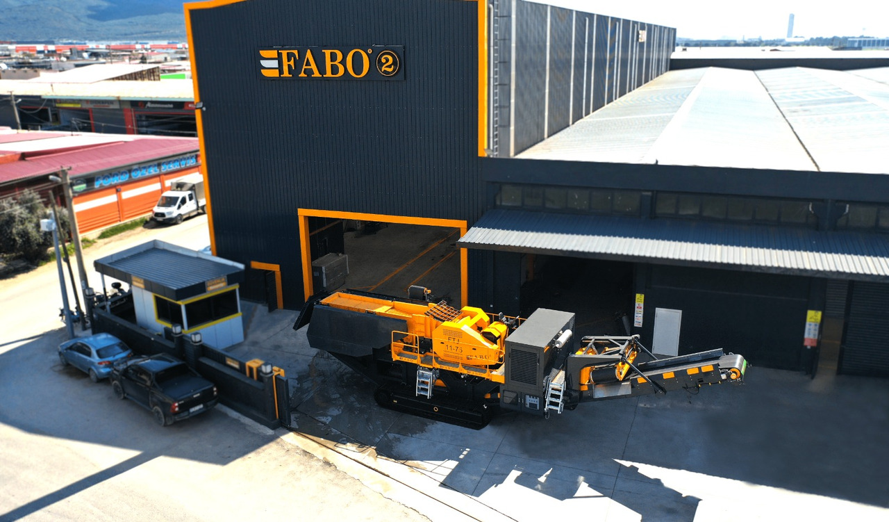 New Crusher FABO crawler crusher: picture 24 New Crusher FABO crawler crusher: picture 24