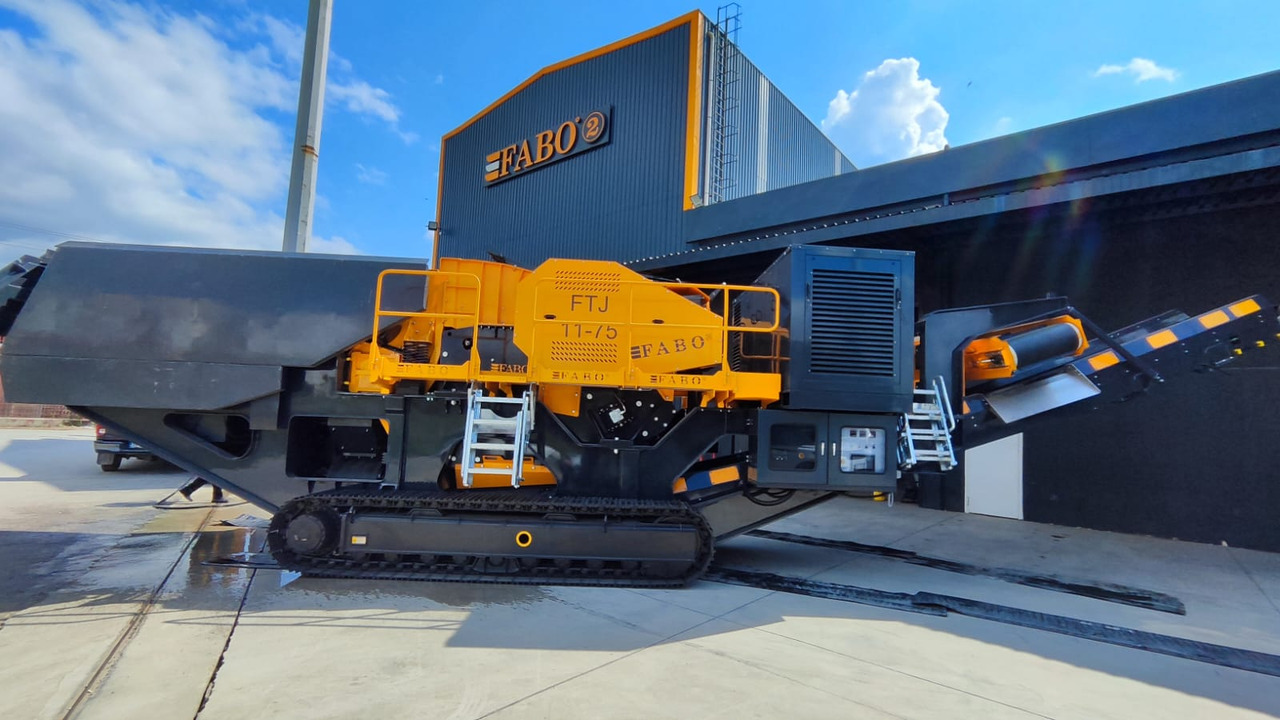 New Crusher FABO crawler crusher: picture 27 New Crusher FABO crawler crusher: picture 27