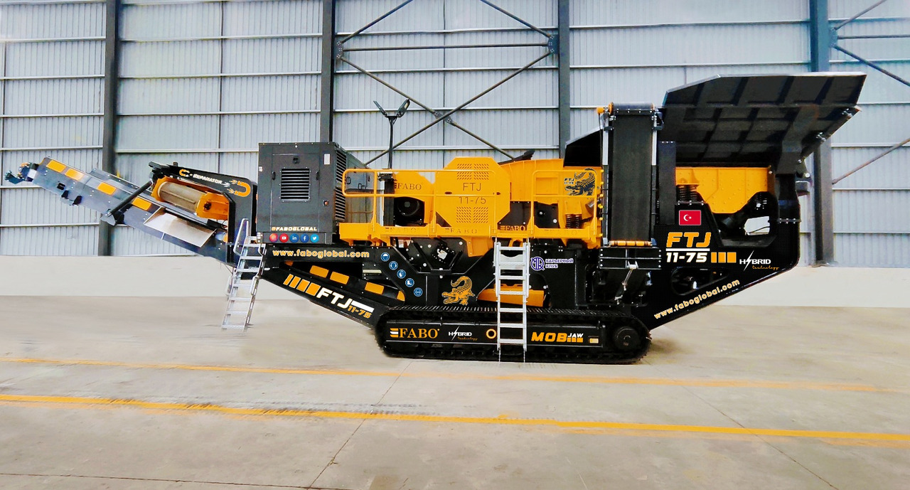 New Crusher FABO crawler crusher: picture 25 New Crusher FABO crawler crusher: picture 25