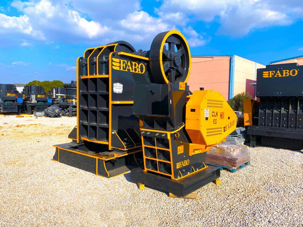 FABO jaw crusher - Jaw crusher: picture 1 FABO jaw crusher - Jaw crusher: picture 1