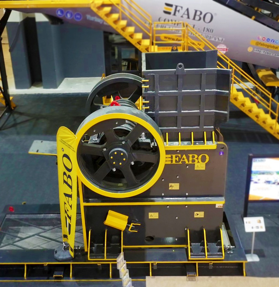 FABO jaw crusher - Jaw crusher: picture 4 FABO jaw crusher - Jaw crusher: picture 4