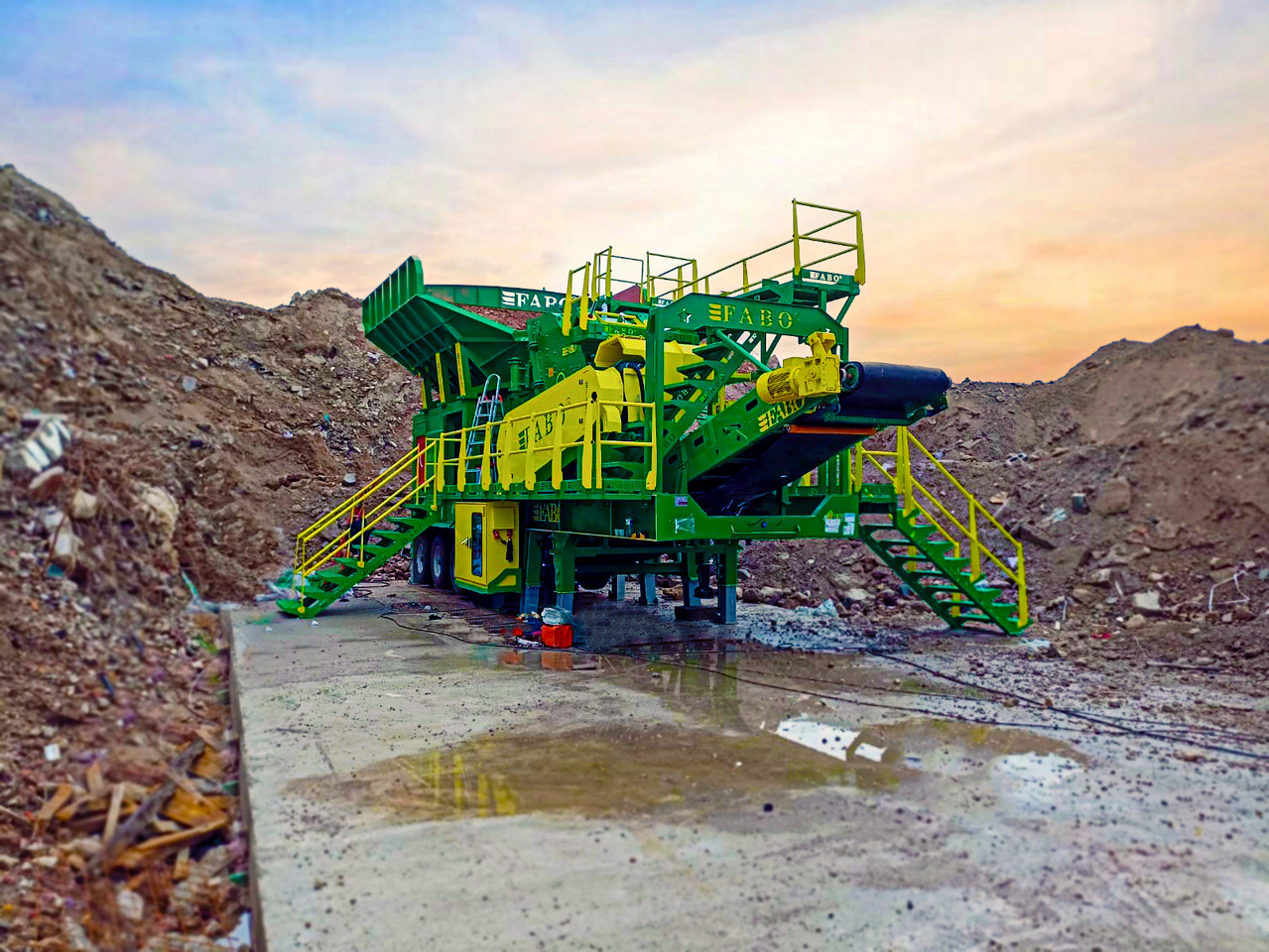 FABO mining machinery - crushing plant - Mining machinery: picture 4 FABO mining machinery - crushing plant - Mining machinery: picture 4