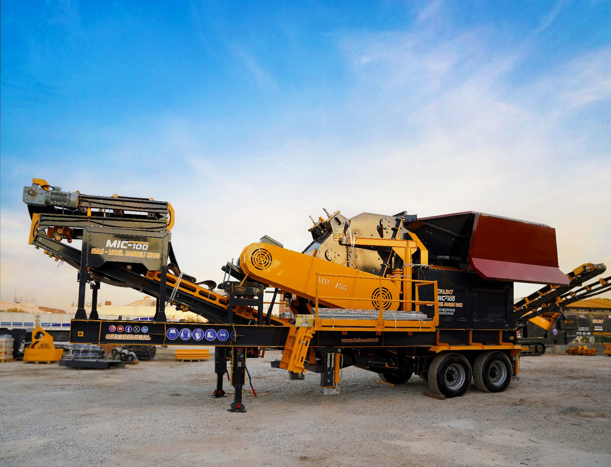 FABO mining machinery - crushing plant - Mining machinery: picture 1 FABO mining machinery - crushing plant - Mining machinery: picture 1