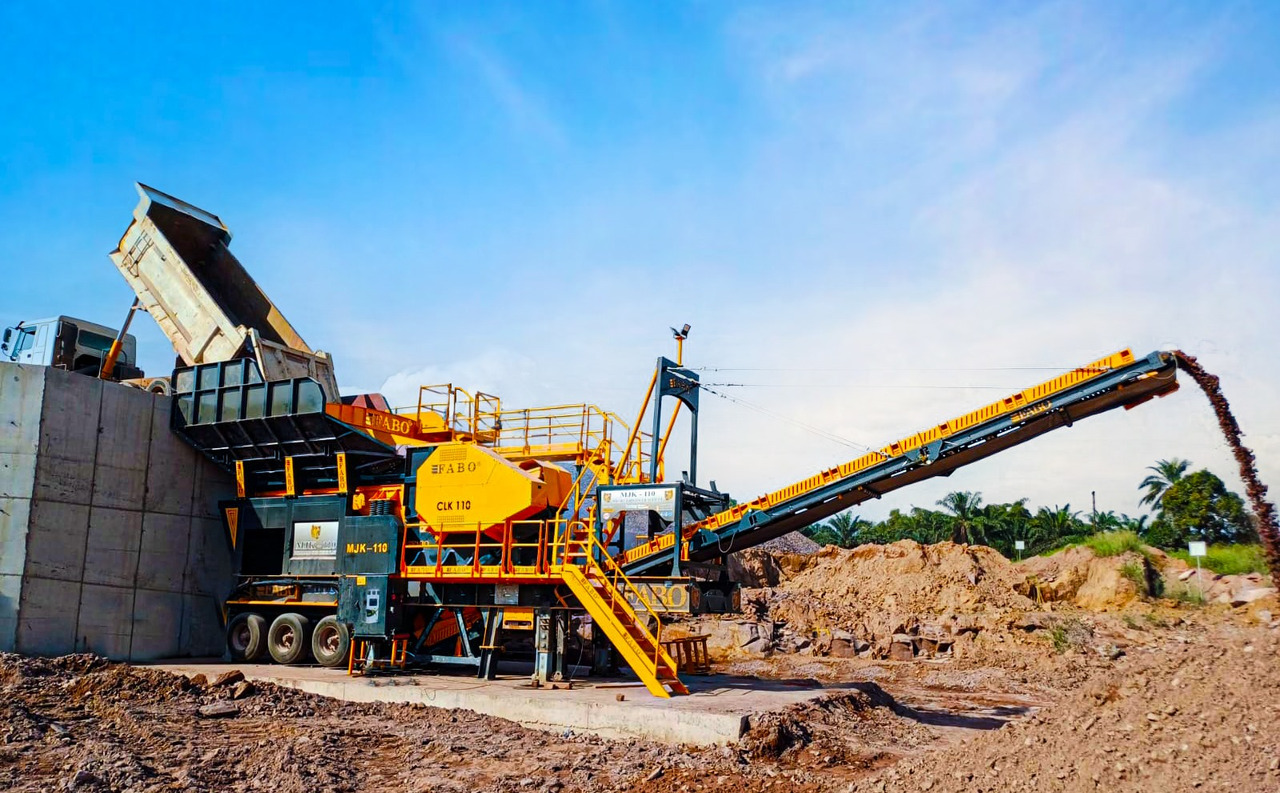 FABO mining machinery - crushing plant - Mining machinery: picture 1 FABO mining machinery - crushing plant - Mining machinery: picture 1