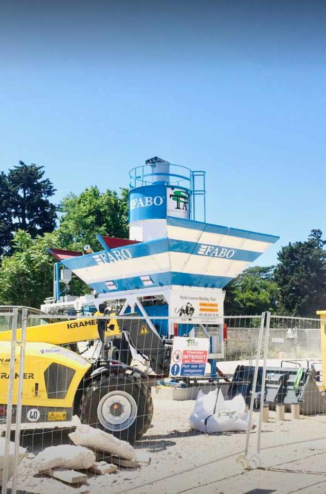 New Concrete plant FABO mobile concrete batching plant: picture 9