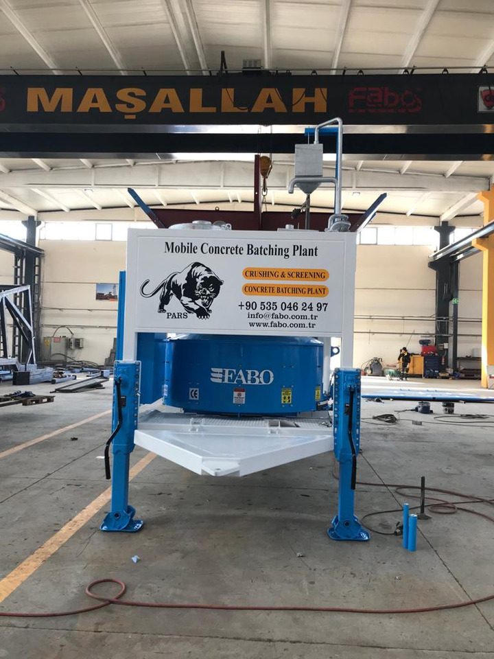 New Concrete plant FABO mobile concrete batching plant: picture 6