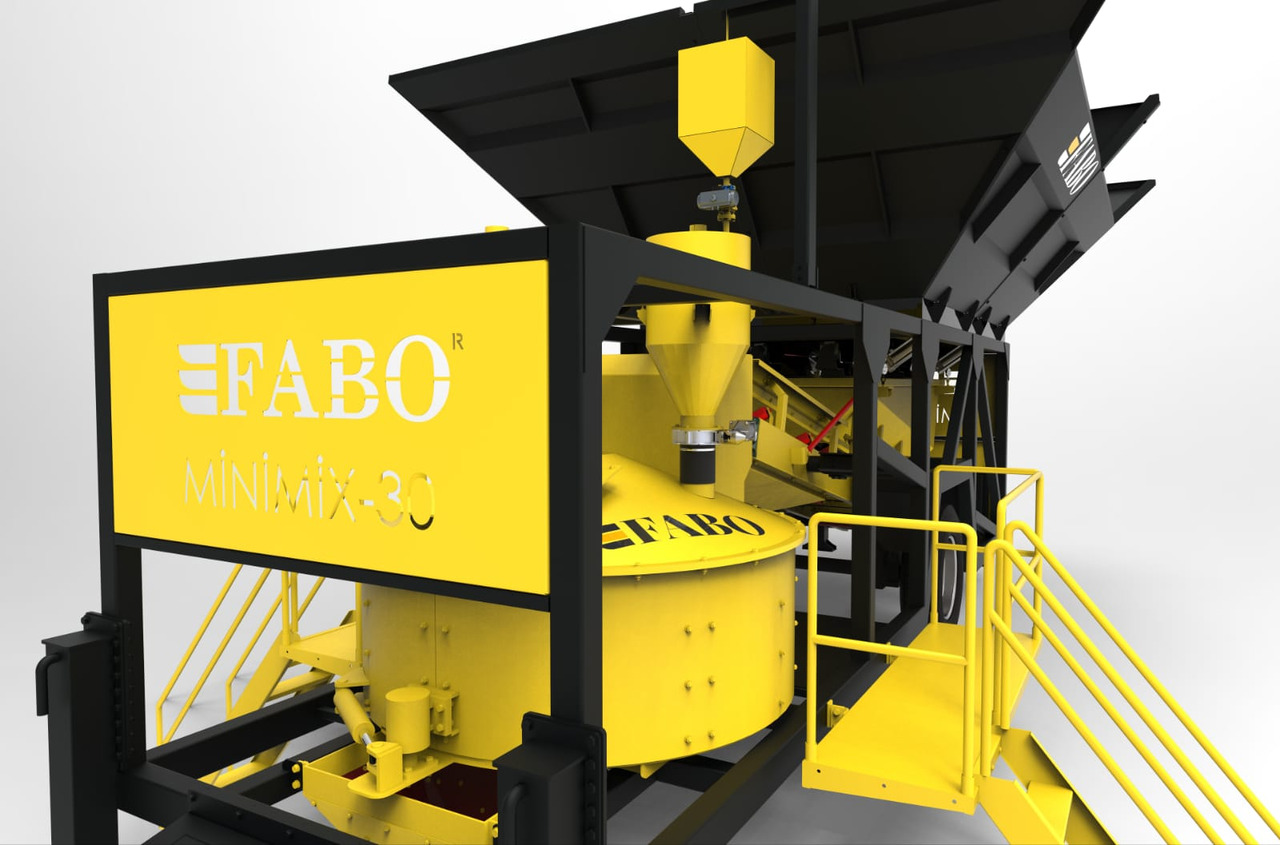 New Concrete plant FABO mobile concrete batching plant: picture 11
