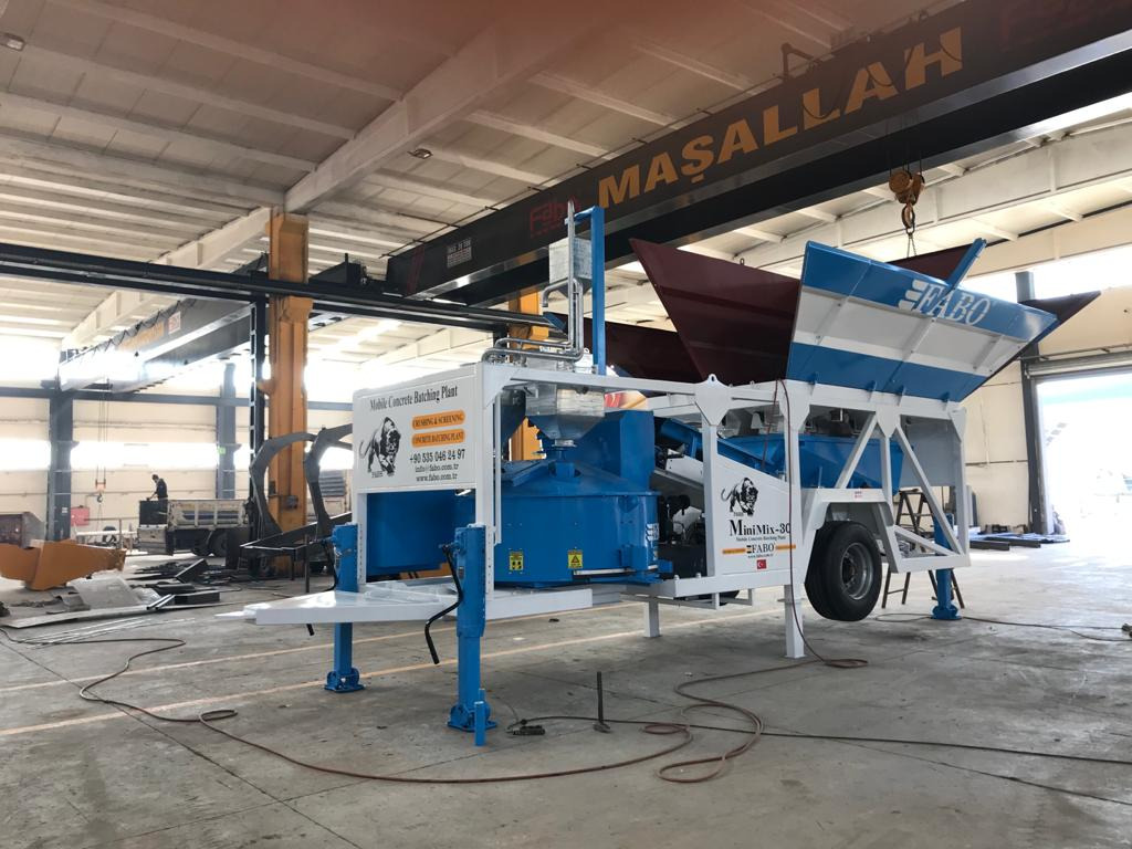 New Concrete plant FABO mobile concrete batching plant: picture 8