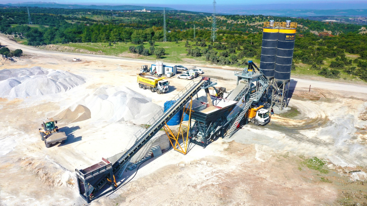 FABO mobile concrete batching plant - Concrete plant: picture 1 FABO mobile concrete batching plant - Concrete plant: picture 1