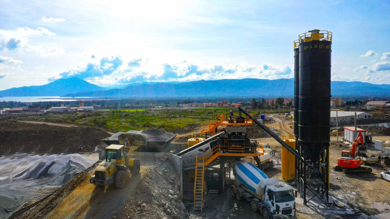 New Concrete plant FABO mobile concrete batching plant: picture 13