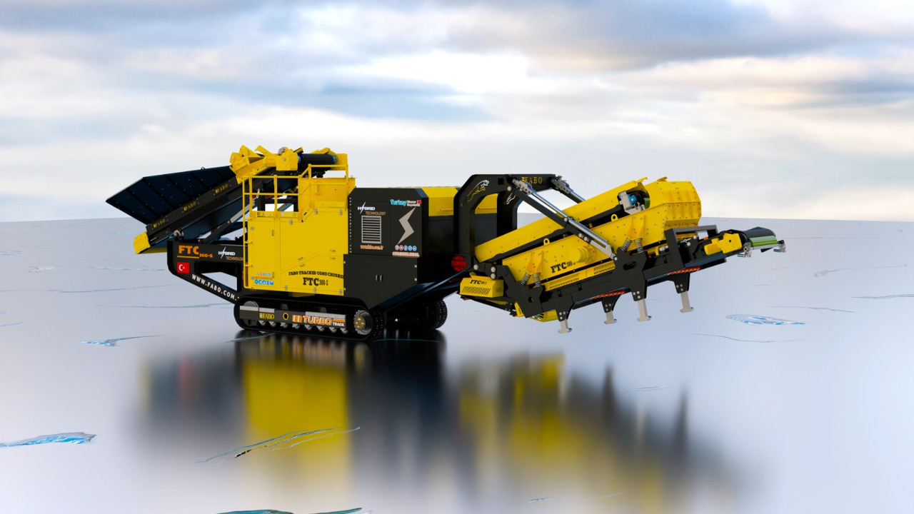 FABO mobile cone crusher - Cone crusher: picture 1 FABO mobile cone crusher - Cone crusher: picture 1