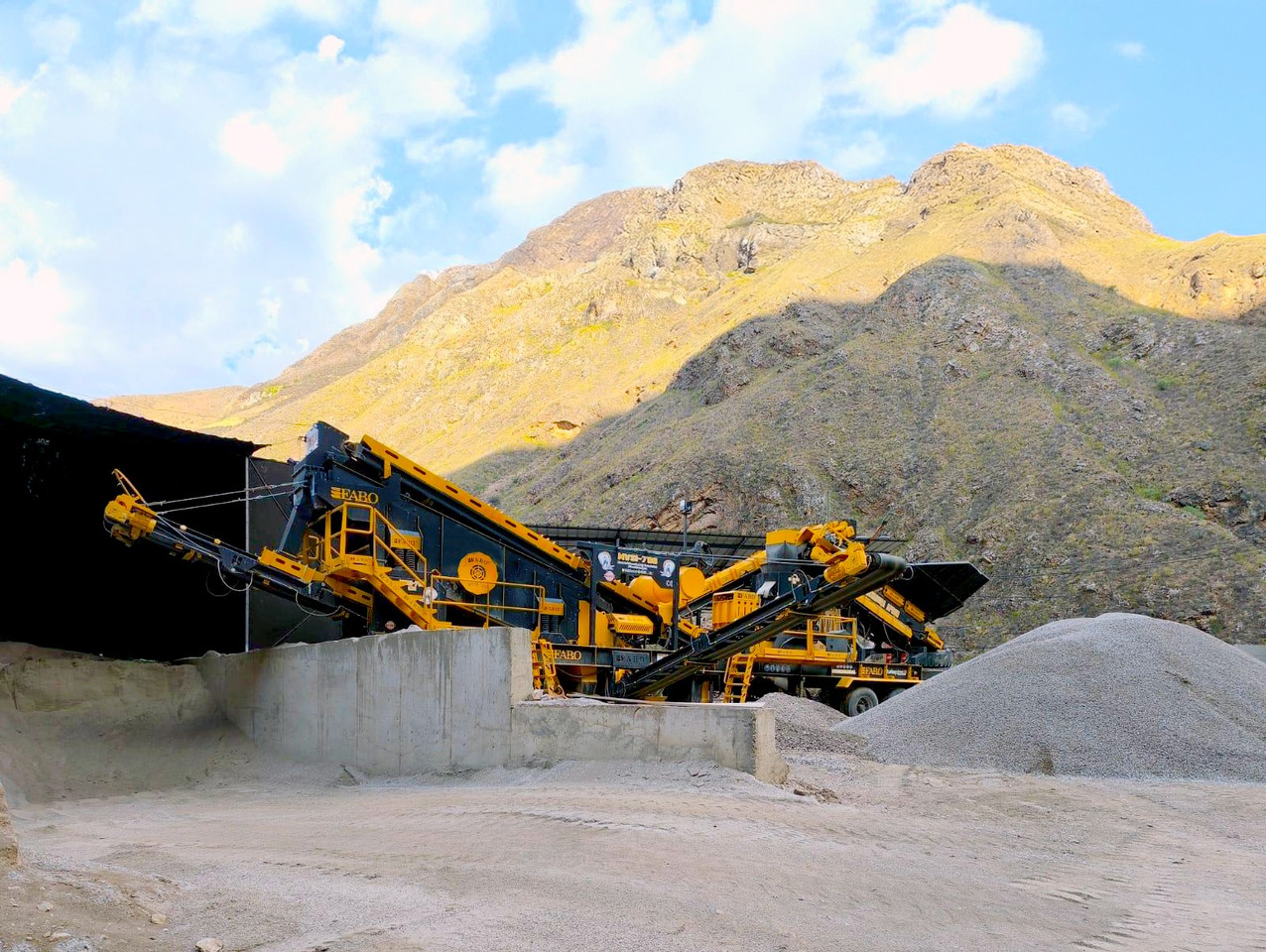 FABO mobile impact crusher - Impact crusher: picture 1 FABO mobile impact crusher - Impact crusher: picture 1
