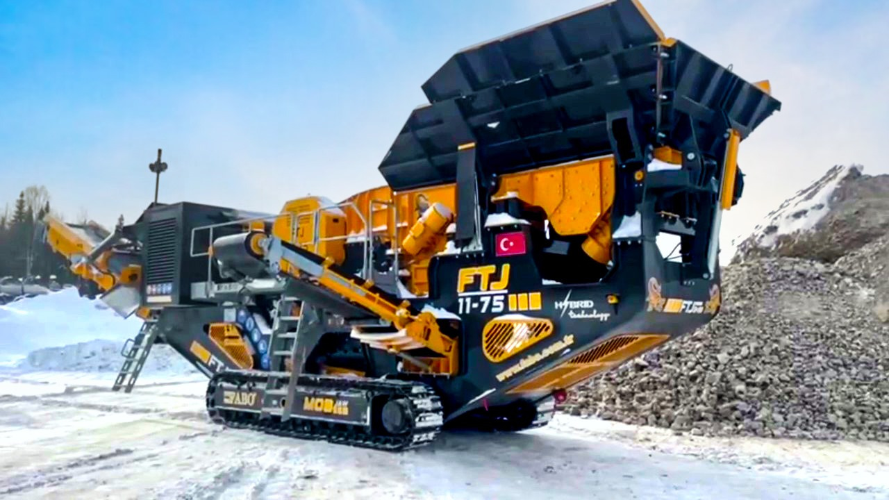 FABO mobile jaw crusher - Jaw crusher: picture 1 FABO mobile jaw crusher - Jaw crusher: picture 1