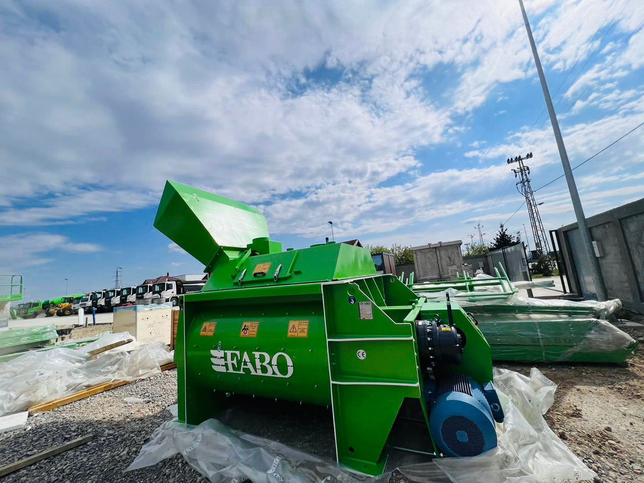 FABO twin shaft mixer - Concrete mixer: picture 3 FABO twin shaft mixer - Concrete mixer: picture 3