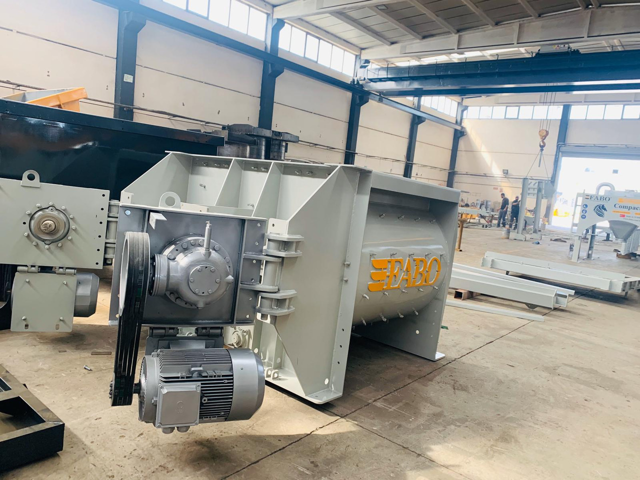 New Concrete mixer FABO twin shaft mixer: picture 8
