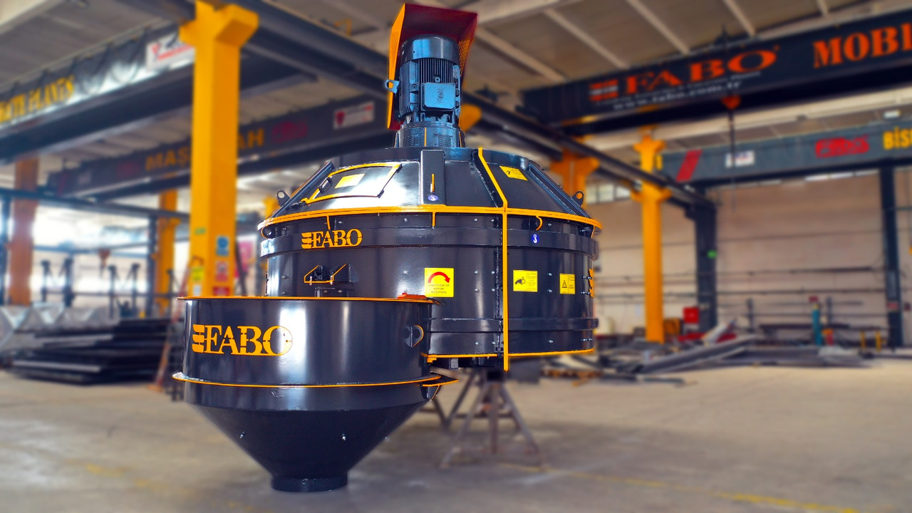 FABO twin shaft mixer - Concrete mixer: picture 3 FABO twin shaft mixer - Concrete mixer: picture 3