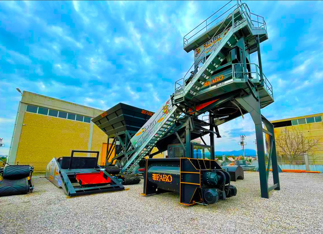 FABO twin shaft mixer - Concrete mixer: picture 2 FABO twin shaft mixer - Concrete mixer: picture 2