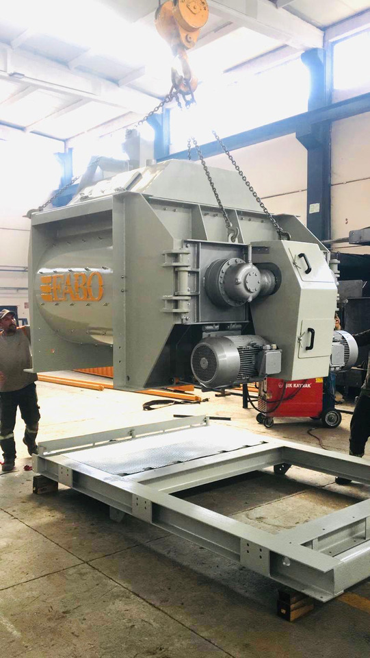 New Concrete mixer FABO twin shaft mixer: picture 7