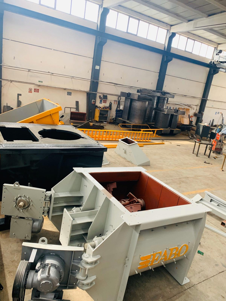 FABO twin shaft mixer - Concrete mixer: picture 3 FABO twin shaft mixer - Concrete mixer: picture 3