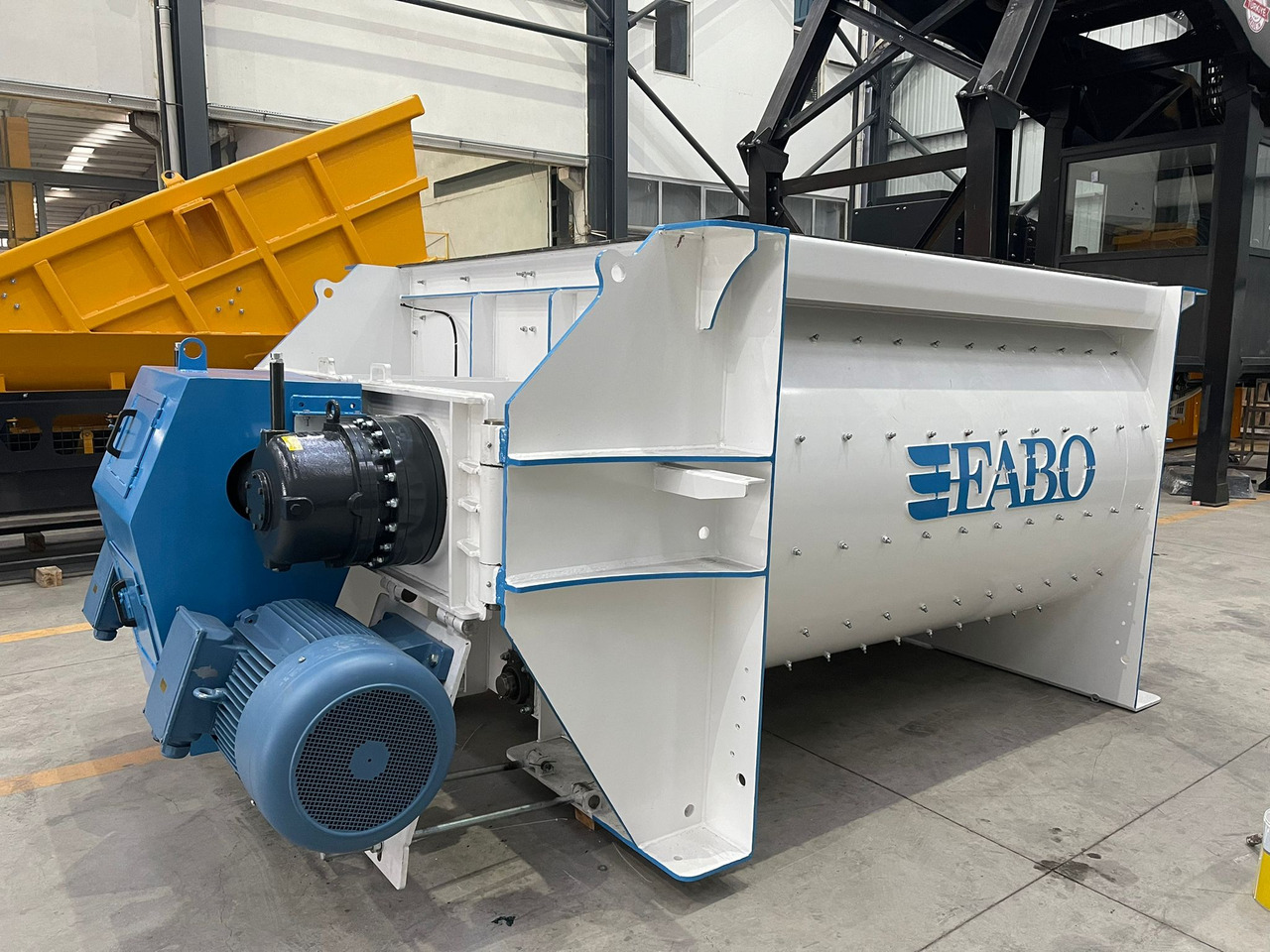 New Concrete mixer FABO twin shaft mixer: picture 1