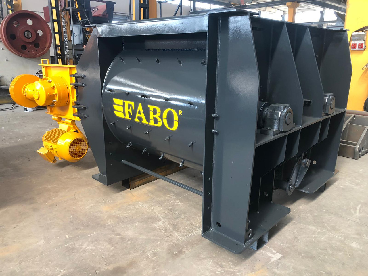 FABO twin shaft mixer - Concrete mixer: picture 2 FABO twin shaft mixer - Concrete mixer: picture 2