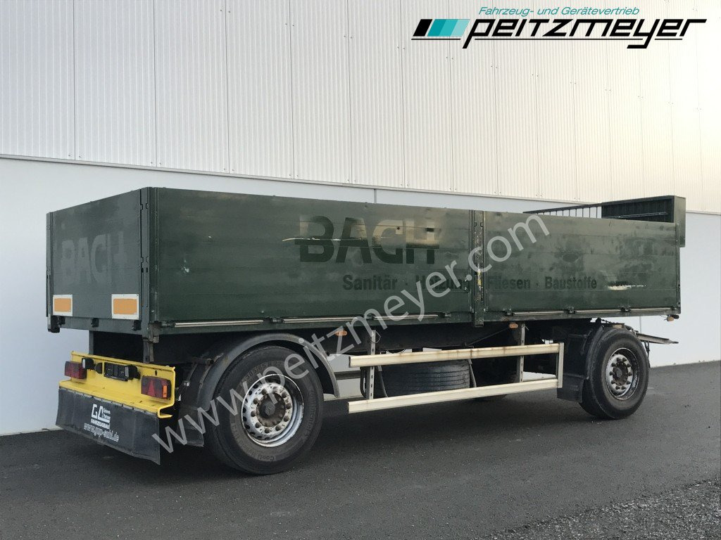 ACKERMANN,O. Pritschenanh. PA-F 18/6.2 E - Dropside/ Flatbed trailer: picture 1 ACKERMANN,O. Pritschenanh. PA-F 18/6.2 E - Dropside/ Flatbed trailer: picture 1