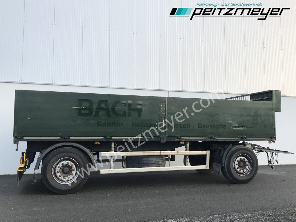 Dropside/ Flatbed trailer ACKERMANN,O. Pritschenanh. PA-F 18/6.2 E: picture 7