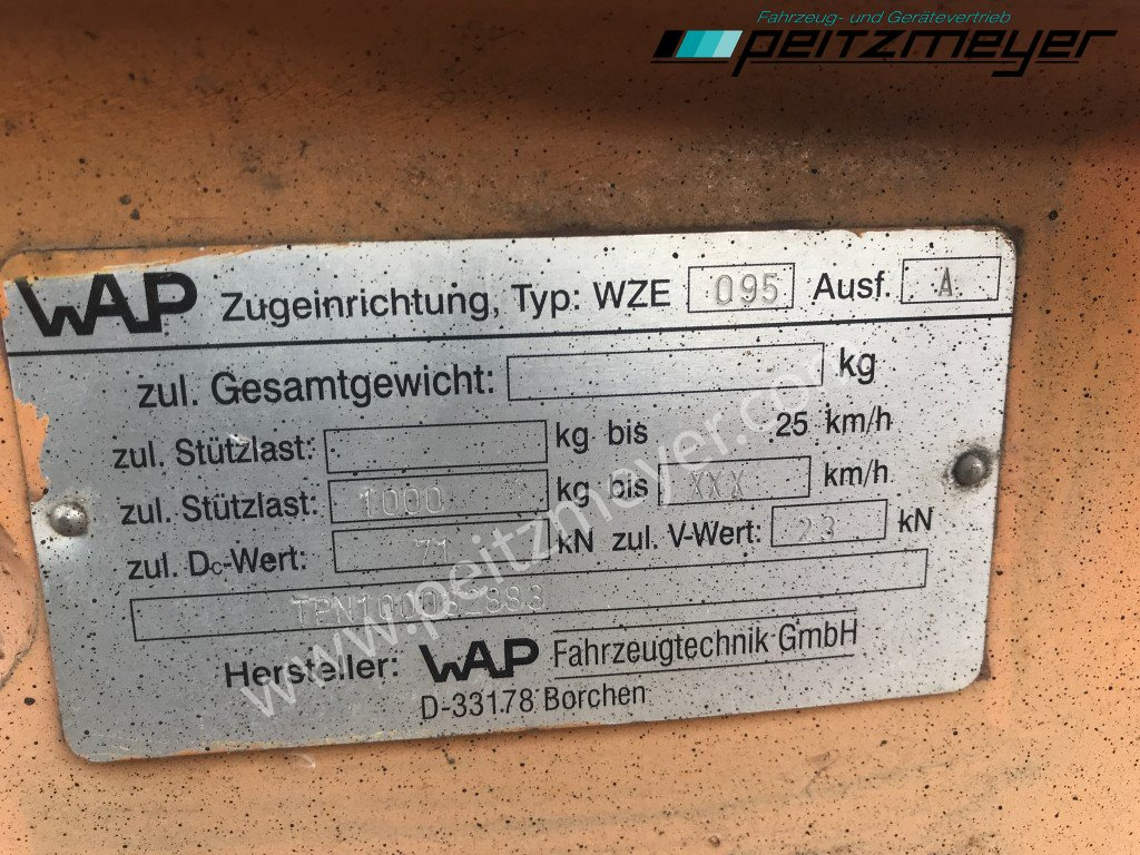Asphalt distributor BATHE 1 Achs Anhänger Bitum / Teerkocher ST 5 E - 4,8 m³ zGG 9,5 t.: picture 18
