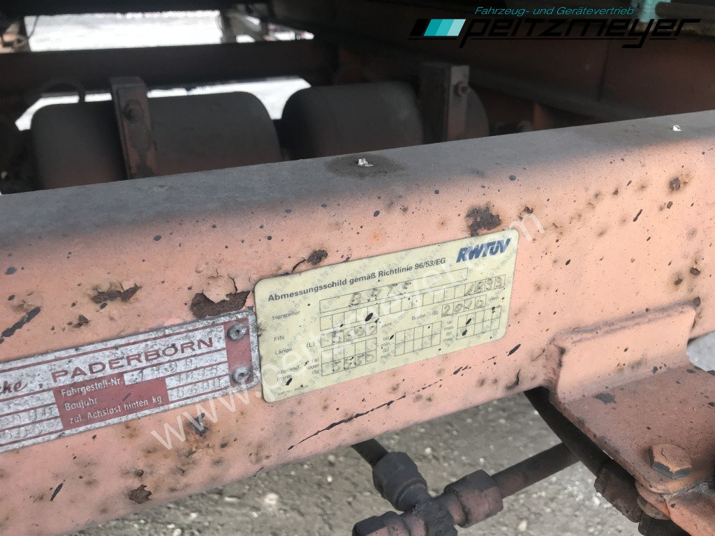 Asphalt distributor BATHE TANDEMANHÄNGER Bitum / Teerkocher 3,5 m³ Hatz Diesel-Motor 1 B 40: picture 17 Asphalt distributor BATHE TANDEMANHÄNGER Bitum / Teerkocher 3,5 m³ Hatz Diesel-Motor 1 B 40: picture 17