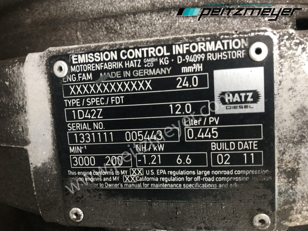 Asphalt distributor BATHE TANDEMANHÄNGER Bitum / Teerkocher 3,5 m³ Hatz Diesel-Motor 1 B 40: picture 12 Asphalt distributor BATHE TANDEMANHÄNGER Bitum / Teerkocher 3,5 m³ Hatz Diesel-Motor 1 B 40: picture 12