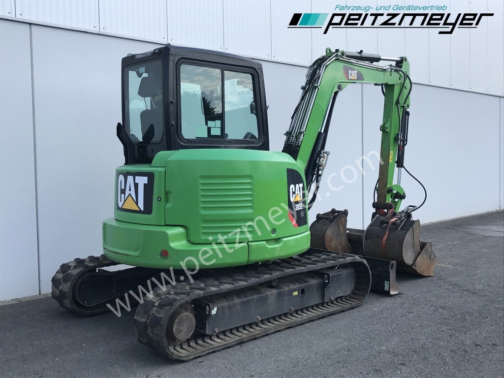 CAT Minibagger 305 E 2 HSW, 3 Löffel MS03 - Mini excavator: picture 4 CAT Minibagger 305 E 2 HSW, 3 Löffel MS03 - Mini excavator: picture 4