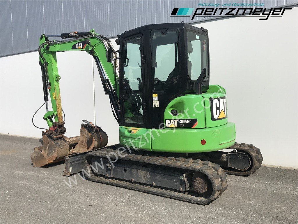 CAT Minibagger 305 E 2 HSW, 3 Löffel MS03 - Mini excavator: picture 3 CAT Minibagger 305 E 2 HSW, 3 Löffel MS03 - Mini excavator: picture 3