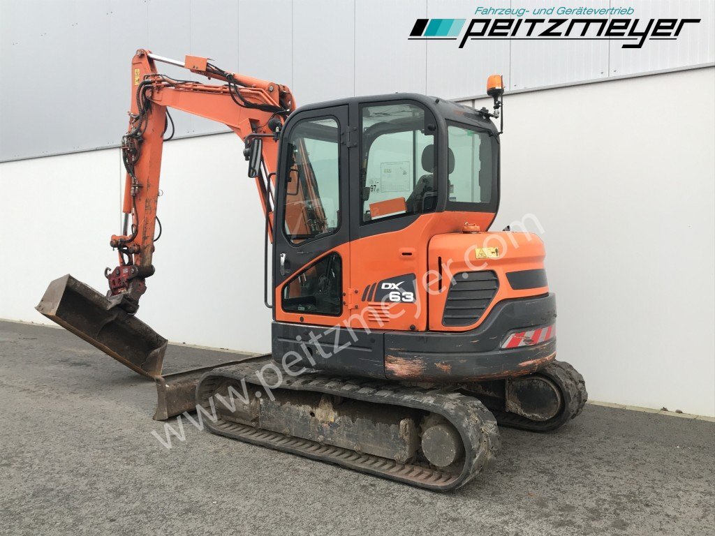 Doosan Kettenbagger DX 63-3 PowerTilt 070 , MS 03, mehrfach vorhanden - Mini excavator: picture 4 Doosan Kettenbagger DX 63-3 PowerTilt 070 , MS 03, mehrfach vorhanden - Mini excavator: picture 4