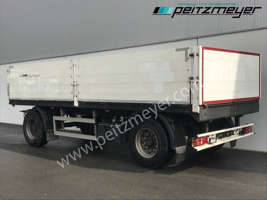 HEUSER 2 Achs Anhänger Baustoffanhänger - Dropside/ Flatbed trailer: picture 2 HEUSER 2 Achs Anhänger Baustoffanhänger - Dropside/ Flatbed trailer: picture 2