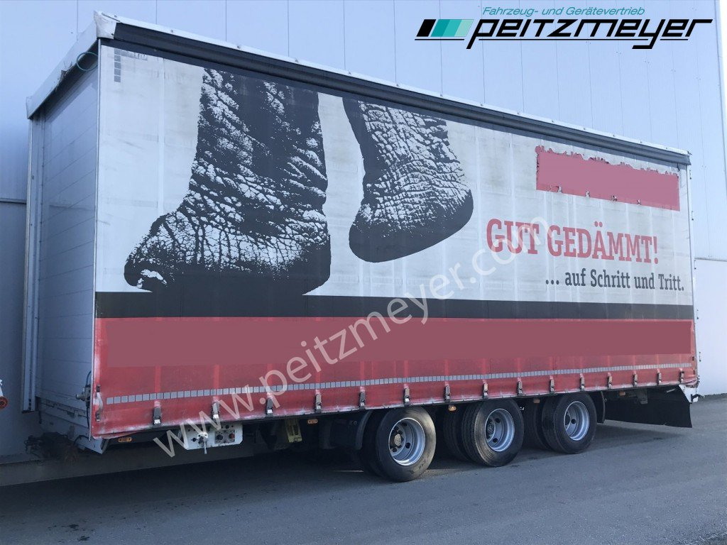 KRUKENMEIER Tridemanhänger TLP 25 zwillingsbereift, Liftachse - Curtainsider trailer: picture 3 KRUKENMEIER Tridemanhänger TLP 25 zwillingsbereift, Liftachse - Curtainsider trailer: picture 3